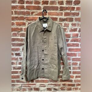 Army Green Long Sleeve Button Down